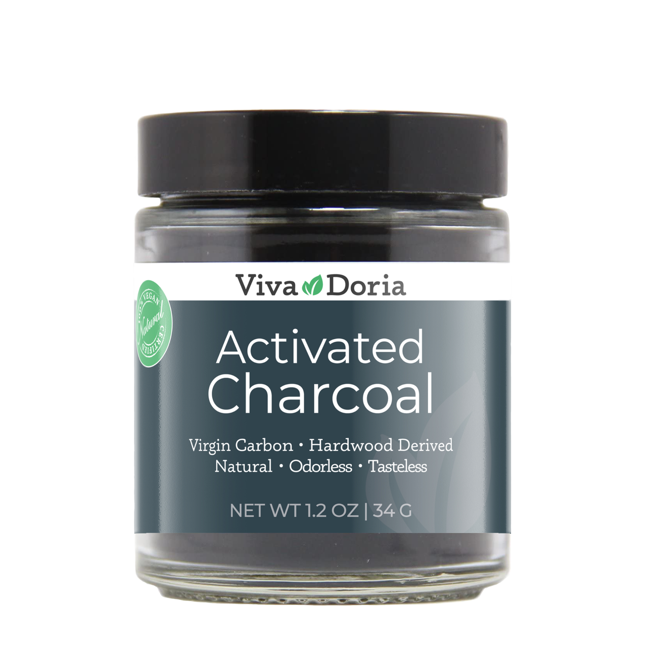 Vivadoria's activated virgin charcoal